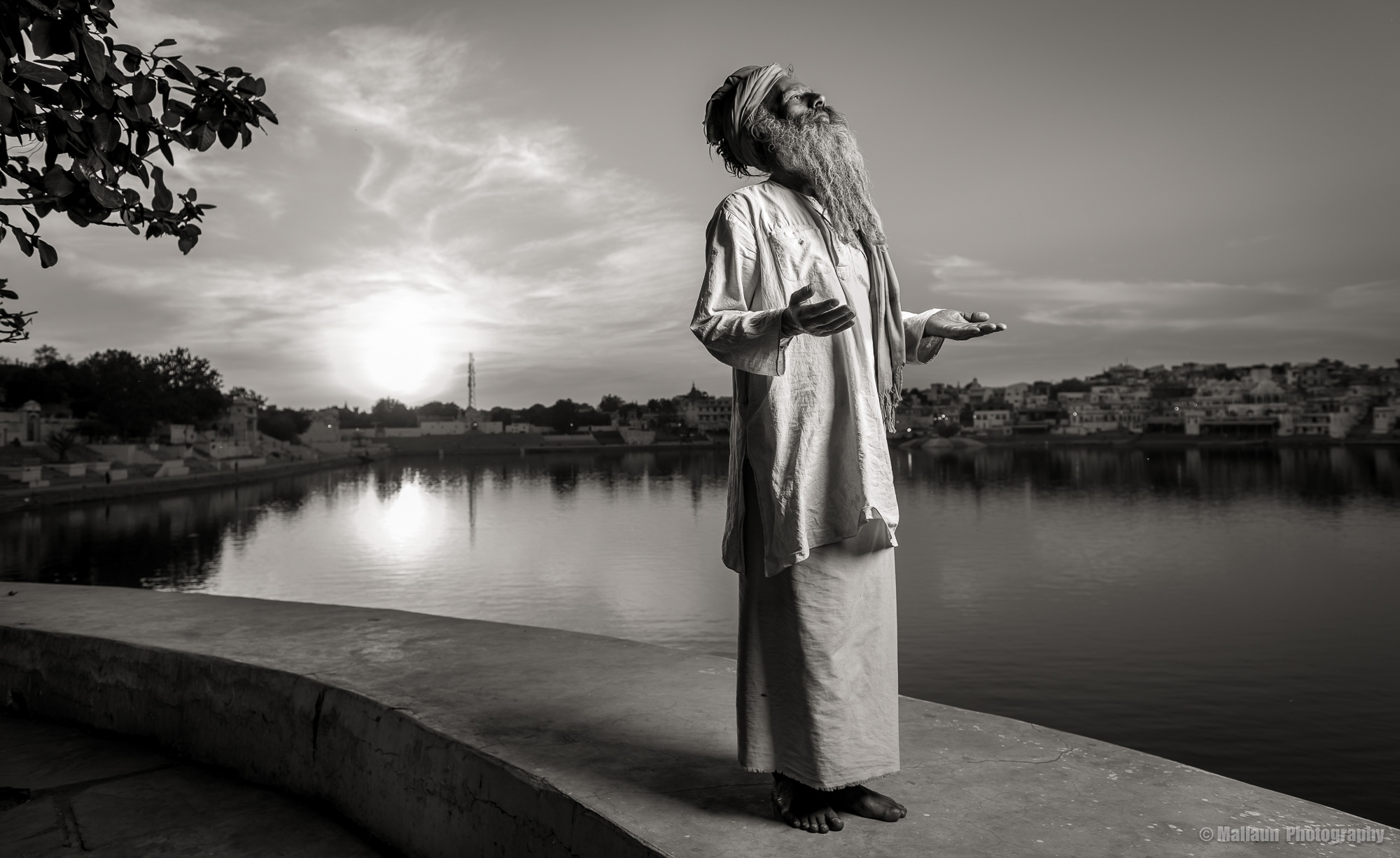 Naga Baba in Pushkar © Mallaun Photography