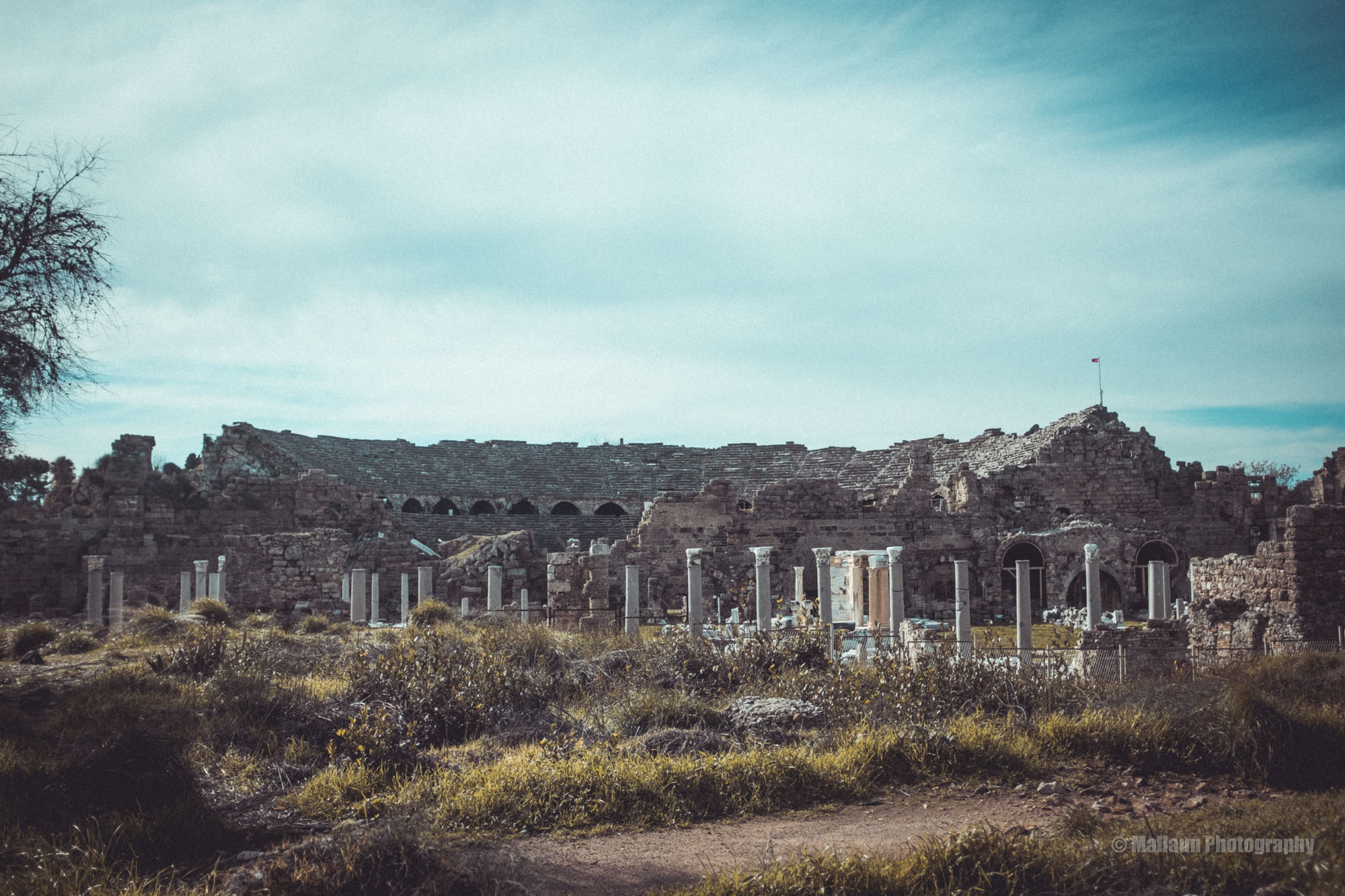Sehr eindrücklich; Die Ruinen in Side © Mallaun Photography