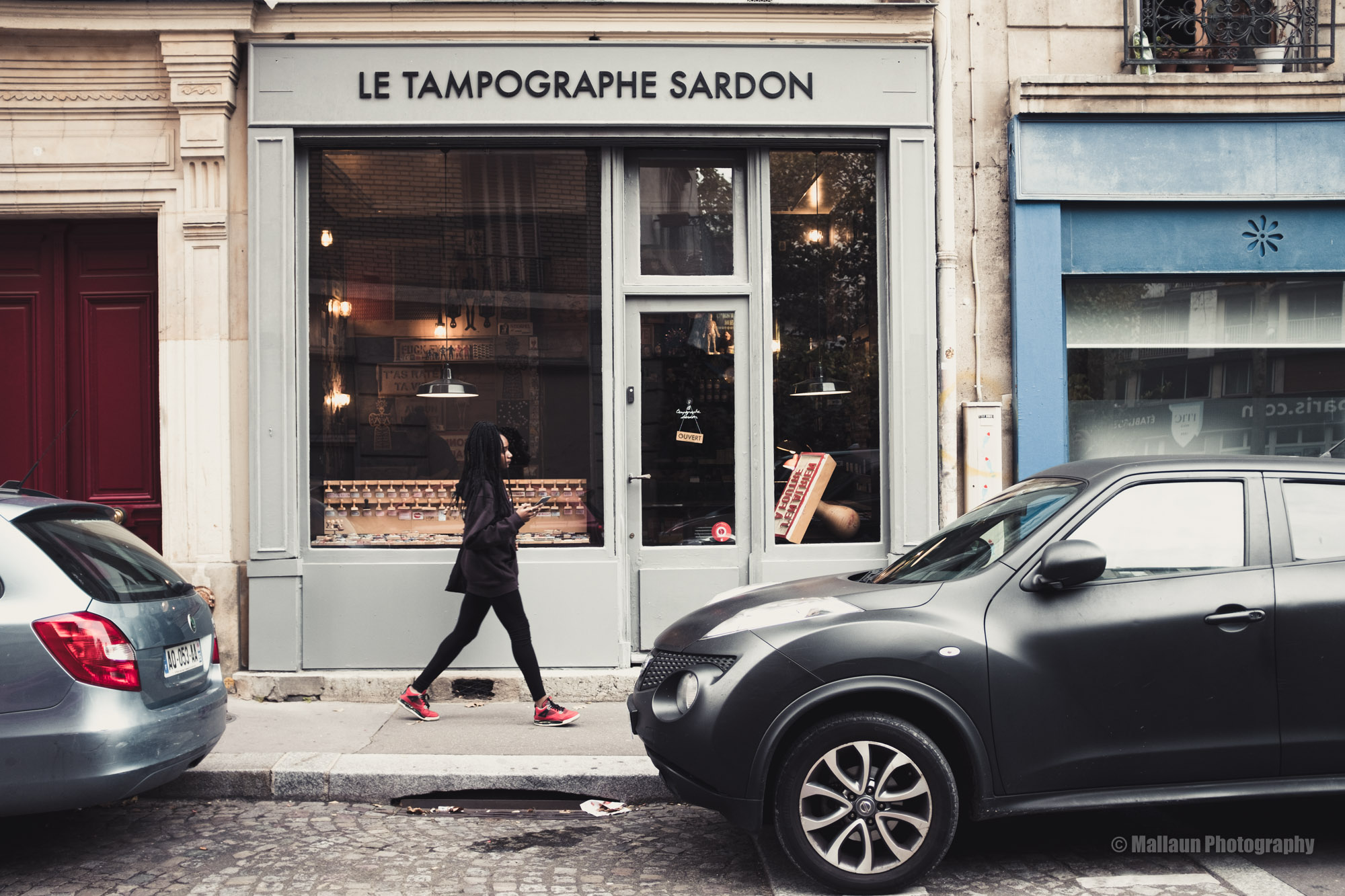 Schaufenster "Le Tampographe Sardon" © Mallaun Photography